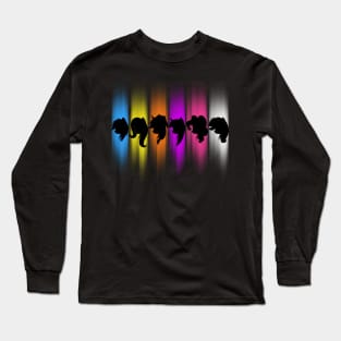 Mane Six Silhouette Long Sleeve T-Shirt